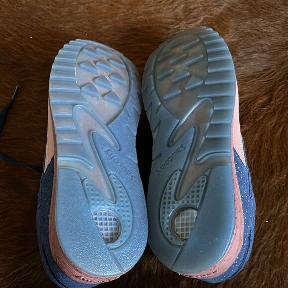 Rare Saucony Grid 8500 in Navy Salmon Size 8.5 : Néw No Box - Picture 8 of 8